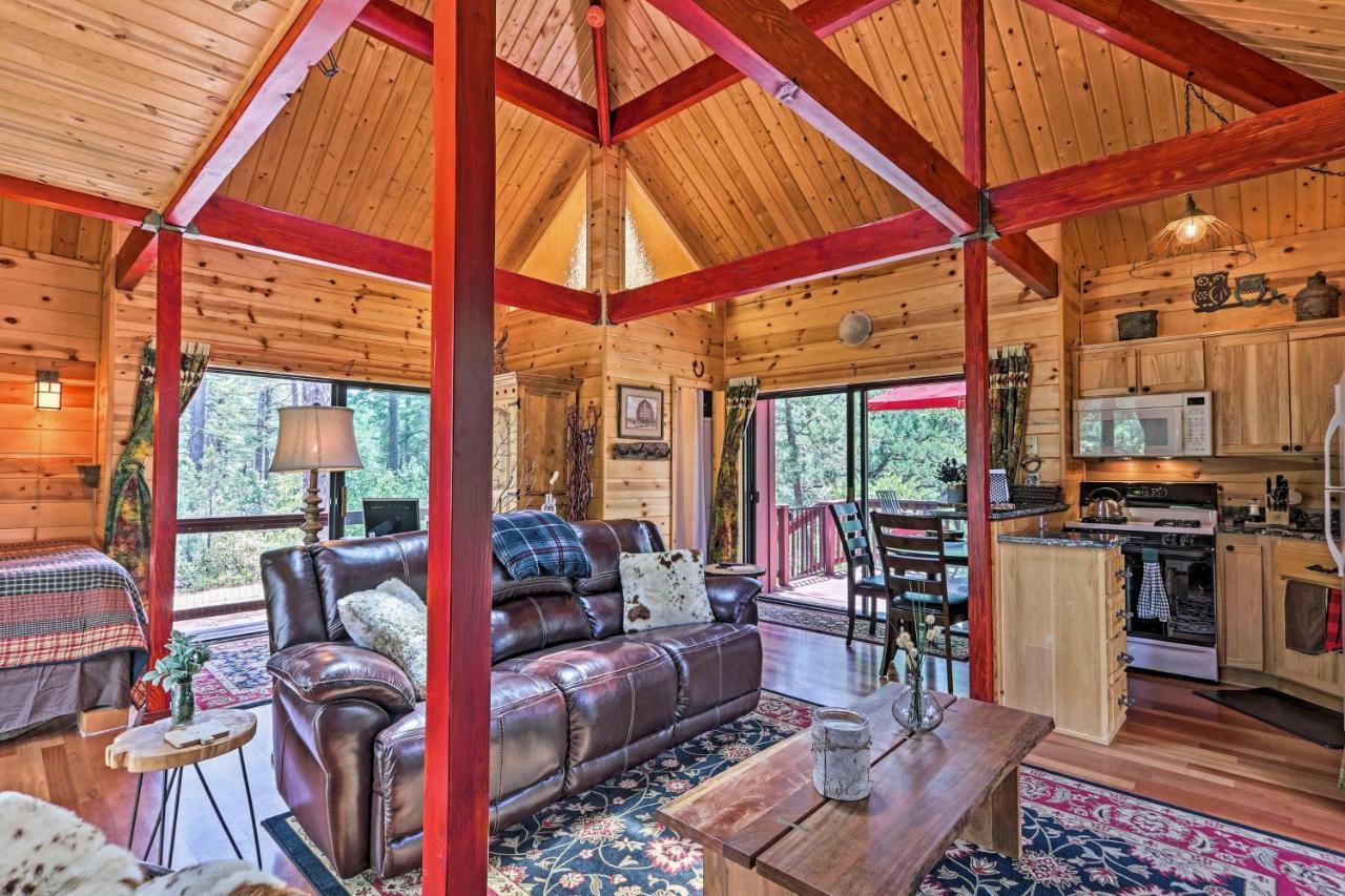 Romantic Strawberryandpine Studio Cabin With Deck! Exterior foto