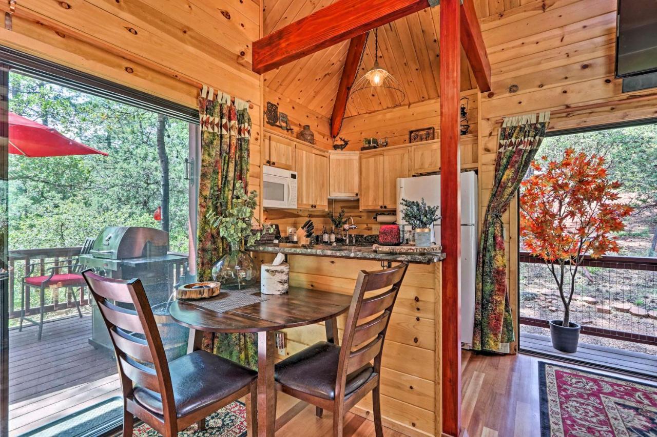 Romantic Strawberryandpine Studio Cabin With Deck! Exterior foto